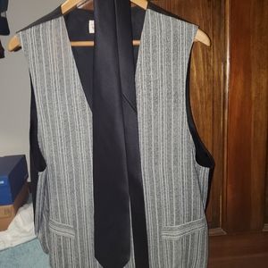Vest and tie